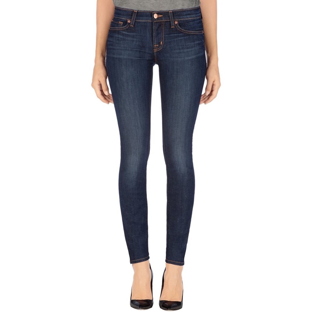 J Brand 811 Mid-Rise Skinny Jeans Dark Vintage